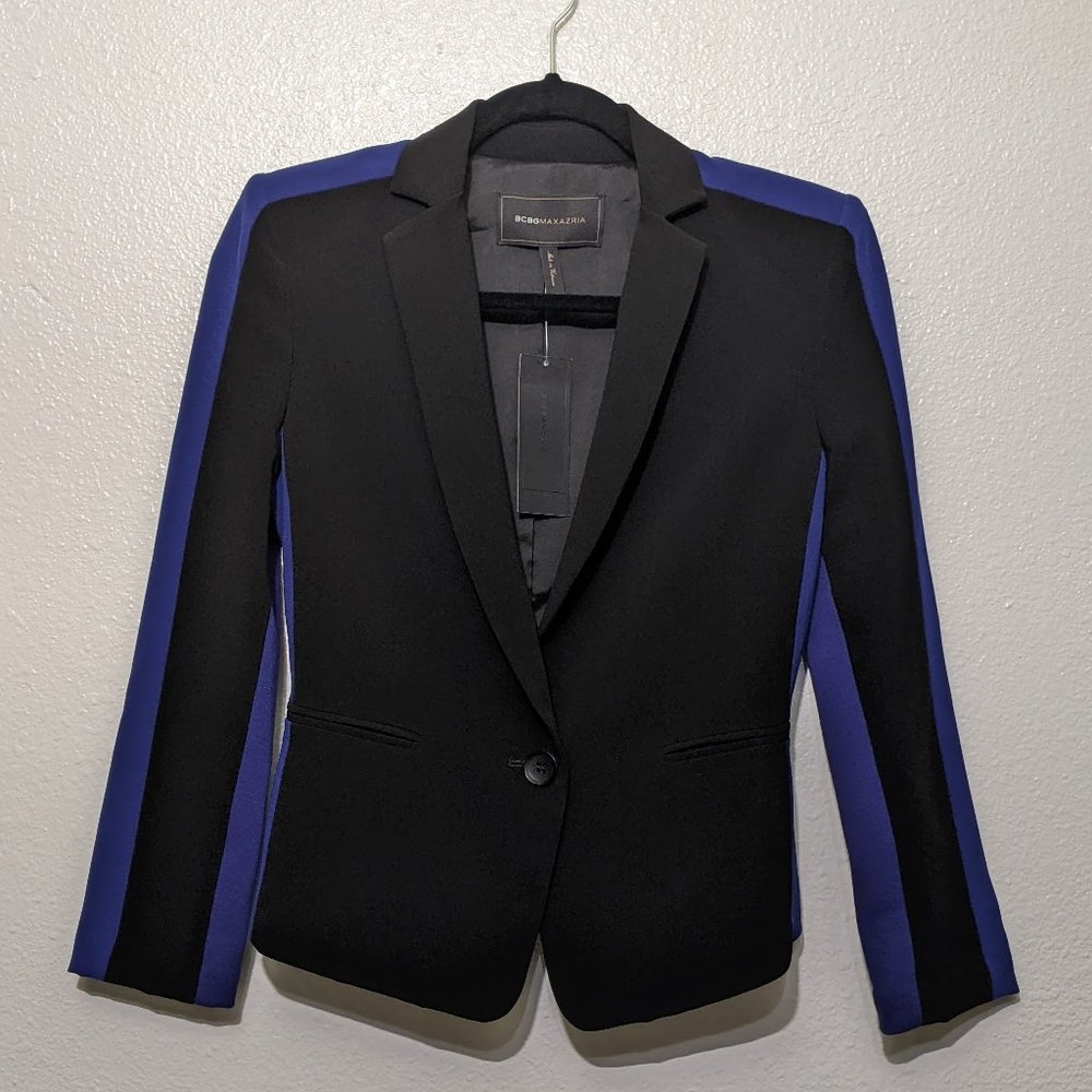 BCBGMaxAzria Color Block Blazer - Picture 2 of 16